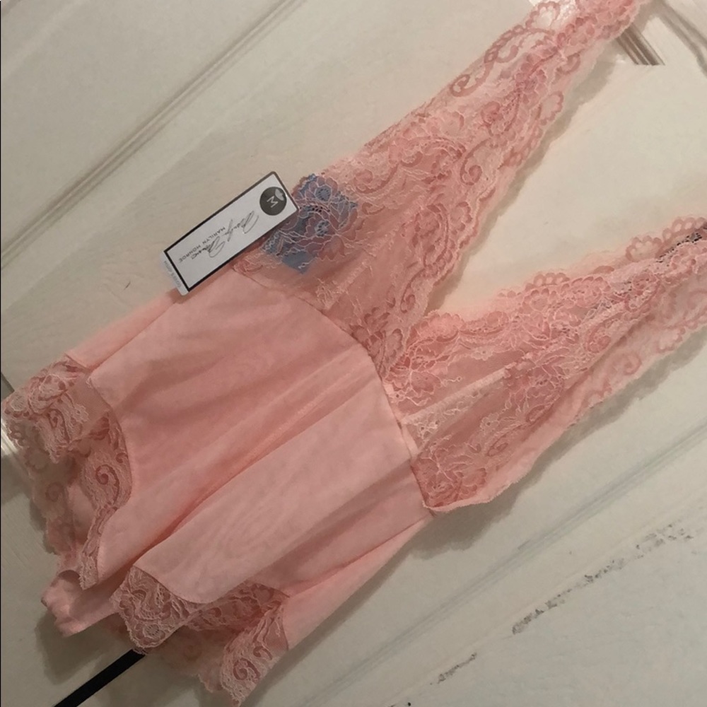 NWT DELIVERY B4 VALENTINES: blush lace lingerie😍